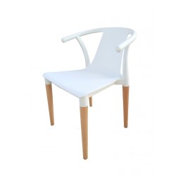 silla tokio blanca