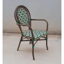 SILLA PARISINA VERDE BONSOIR