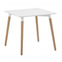 70x70 White Spider Table