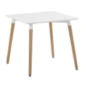 70x70 White Spider Table