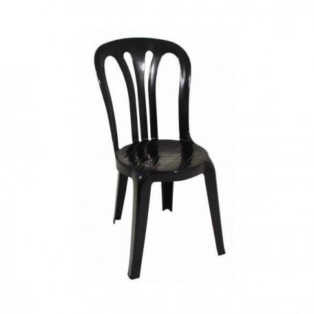 silla garrotxa negra white apilable polipropileno plastico terraza diseño