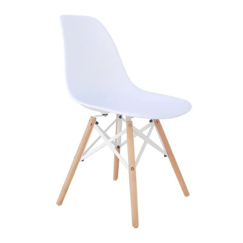 Silla Spider w replica eames vintage hosteleria blanca blanco