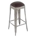 Stool Natural Steel